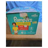Pampers Swaddlers 360 Pull-On Size 4 Diapers - 56 Count - Retail: $41