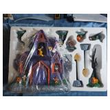 Disney Mickey & Friends Musical Halloween Haunted House 9-pc Set.  - Retail: $50
