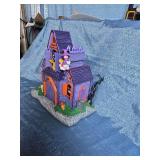 Disney Mickey & Friends Musical Halloween Haunted House 9-pc Set.  - Retail: $50