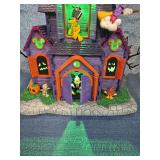 Disney Mickey & Friends Musical Halloween Haunted House 9-pc Set.  - Retail: $50