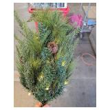 Wondershop Mixed Greenery LED Pre-lit Planter Insert - 150 Tips  - Retail: $40