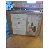 Wondershop Potted Virginia Pine Pre-Lit Tree Set - Retail: $100