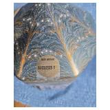 M&S Musical Snowy Christmas Cookie Tin with Light Projector - Set of 2 - Retail: $40