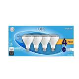 General Electric LED 10W Daylight Floodlight Light Bulbs  Dimmable (4 Pack) - Retail: $25