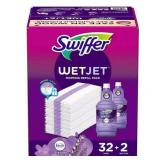 Swiffer WetJet Refill Pack Lavender (32 Pads + 2 Bottles)