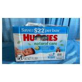Huggies Natural Care Cucumber Baby Wipes  17 Flip-Top Packs (1088 Total Wipes) - Retail: $100