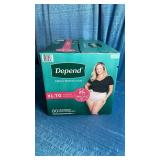 Depend Fresh Protection Underwear for Women, Extra Large (80 ct.)