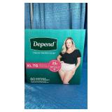Depend Fresh Protection Underwear for Women, Extra Large (80 ct.)