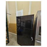 Whirlpool Black Top-Freezer Refrigerator - Retail: $449