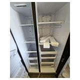 Samsung Black Side-by-Side Refrigerator - Retail: $1500