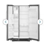 KitchenAid Side-by-Side Refrigerator with Water/Ice Dispenser - Retail: $1,299