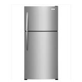 Frigidaire Stainless Steel Top-Freezer Refrigerator - Retail: $350