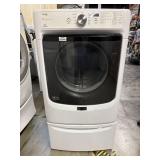 Maytag Maxima XL Front Load Washer with Pedestal - Retail: $599