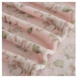 Berkshire Velvetsoft Throw  60 x 80 inches. Rose - Retail: $29
