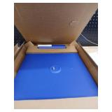 25lbs Steel Square Outdoor Patio Market Umbrella Bases Cobalt - Room Essentialsâ¢ - Retail: $60