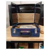 Mighty Grill Portable BBQ Grill-Blue - Retail: $35