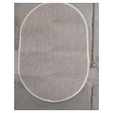 Creative smiling skull face rug 30 x 20 inch - Retail: $20