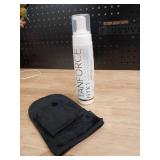 NYK1 Tan Force Sunless Self Tanning Mousse with MegaMitt Tanning Mitt - Salon Quality Streak Free Self Bake Tan Foam Tanning Oil Self Tanner - Natural Look Dry Golden Bronzer Cream - 250ml - Retail: $
