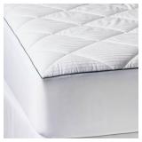 Full Cool Plush Cooling Mattress Pad - Casalunaâ¢: Hypoallergenic, Waterproof, Fits 18\" Depth, 300 Thread Count - Retail: $39