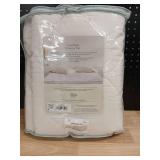 Full Cool Plush Cooling Mattress Pad - Casalunaâ¢: Hypoallergenic, Waterproof, Fits 18\" Depth, 300 Thread Count - Retail: $39