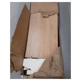 5 Shelf Dorm Bookcase Natural Wood - Room Essentialsâ¢ - Retail: $40