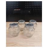 Kilner Decorative Glass Preserve Jars - Set of 4 - Retail: $15