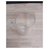 Double-Wall Glass Coffee Cup - Retail: $12