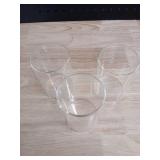 Clear Glass Tumbler Set - Retail: $12