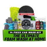 Chemical Guys HOL126 14-Piece Arsenal Builder Car Wash Kit with Foam Gun, Bucket, and (5) 16 oz Car Care Cleaning Chemicals, Gift for Car & Truck Lovers, Dads and DIYers. No Bucket - Retail: $124