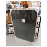 27\" x 40\" Matted to 24\" x 36\" Wedge Poster Frame Natural - Thresholdâ¢: Modern Style, MDF, Sawtooth Mount - Retail: $35