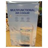 LED Multifunctional Personal Air Cooler - Retail: $25