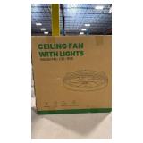 Modern Ceiling Fan with LED Lights - Model CFL-1105