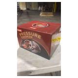 18/8 Stainless Steel Pressure Cooker 7 QT, [Save 70% Cooking Time] Olla De Presion with Food-Grade Body [One Hand Operation] Rotating Lock/Unlocking Lid System, Steam Rack Included