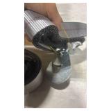 munirater 4 Pack Silvery General Axle Tie Down Combo Strap with Snap Hook Heavy Duty Tie Down Strap Kit 3,300 Pound Working Load 2 Inch x 114 Inch