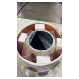 Mud Pie Paper Mache Halloween Treat Buckets (some damage on top of bucket)