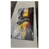 XXMWallArt FC3075 Canvas Wall Art Elephant Picture African Wild Animals Artwork Painting Print for Living Room Bedroom Kitchen Home and Office Wall Decor 20x40