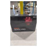 LifePro Sonic Pro Handheld Electric Massage Gun â Deep Tissue Percussion Massager Gun with 10 Speeds & 9 Heads â Muscle Massager for Athletes Back, Legs, Arms