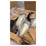 8\"x 2\" Scaffolding Caster Wheels with Dual Locking Swivel Stem Casters, 360 Degree Rotation, 4400 LB Capacity, 4 Packs