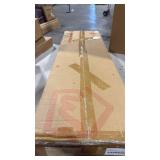 WLIVE 7 Drawer Dresser TV Stand, Entertainment Center, Media Console Table with Metal Frame and Wood Top for TV up to 45 inch, Chest of Drawers for Bedroom, Living Room, Black and Rustic Brown