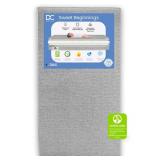 Delta Children Sweet Beginnings Dual Sided Crib and Toddler Mattress in a Box - GREENGUARD Gold and CertiPUR-US Certified - Plant-Based Soy Foam Core - Waterproof - 5 Year Warranty - Made in USA