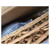 $160 Yechen Hanging Egg Chair with Stand, Grey Cushion.