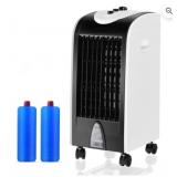 Gymax Home Office Air Cooler Portable Fan Humidifier