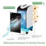 Gymax Home Office Air Cooler Portable Fan Humidifier