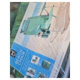 $70 SUNNYFEEL Beach Chair 5-Position Portable w/Cooler & Cup Holder