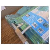 $70 SUNNYFEEL Beach Chair 5-Position Portable w/Cooler & Cup Holder