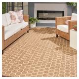 $156 Nourison Reversible Indoor Outdoor Natural 9