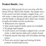 Game Winner 300 lb Silo Feeder