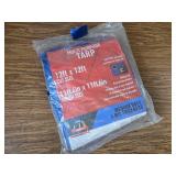 $61 11.4 x 11.6 ft. 4 Mil Weather Resistant Tarp, Blue