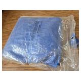 $61 11.4 x 11.6 ft. 4 Mil Weather Resistant Tarp, Blue