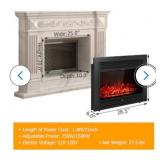 Costway 28.5" Electric Fireplace